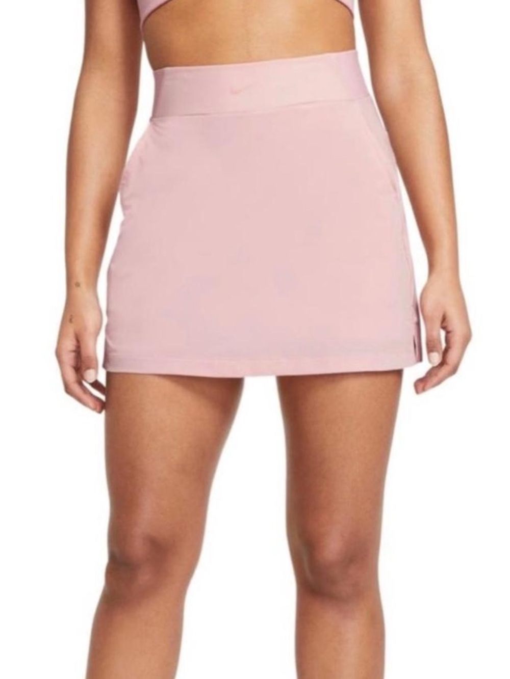 Nike Light Pink Athletic Mini Skirt